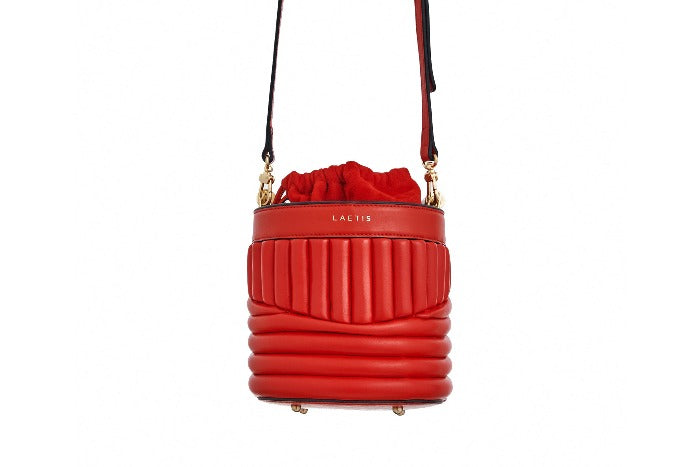 Prada Red shoulder/bucket leather bag