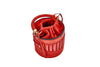 Red Women Luxury Leather Bucket Bag 4